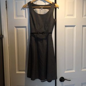 H&M Gray A-Line Dress Size 34